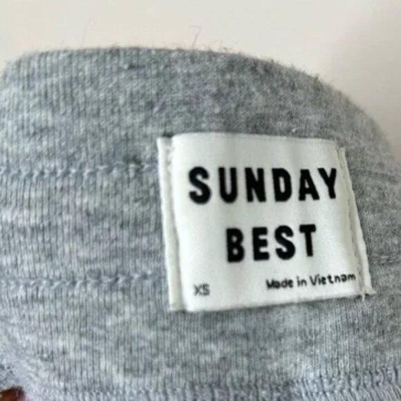 Sunday Best Baby Waffle Jogger Knit Joggers Light Grey XS - Picture 6 of 10